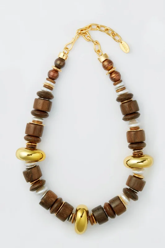 Brown Robles Necklace