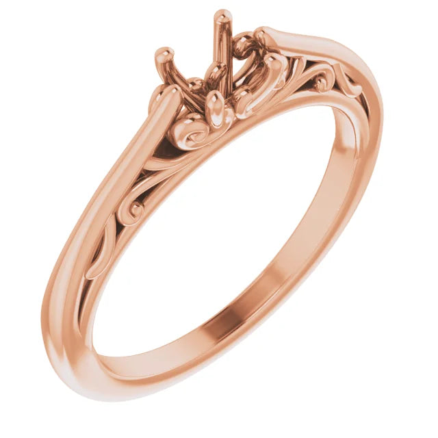 Rose Gold Mounting