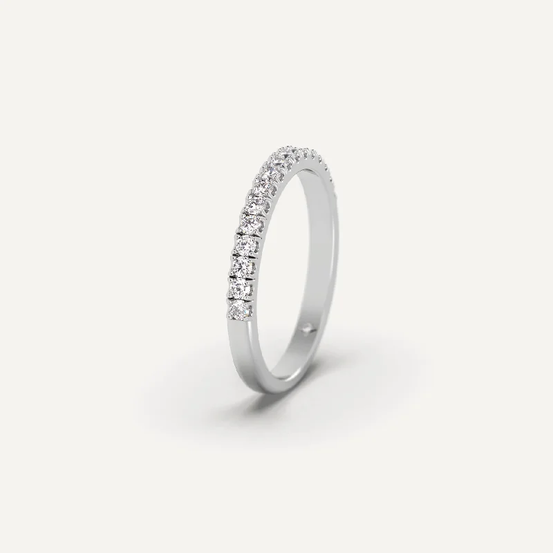 Pavé Diamond Wedding Band