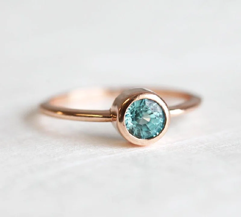 The Perfect Accessory For Less – Jewelry Sale Live Blue Zircon Ring, Rose Gold Band