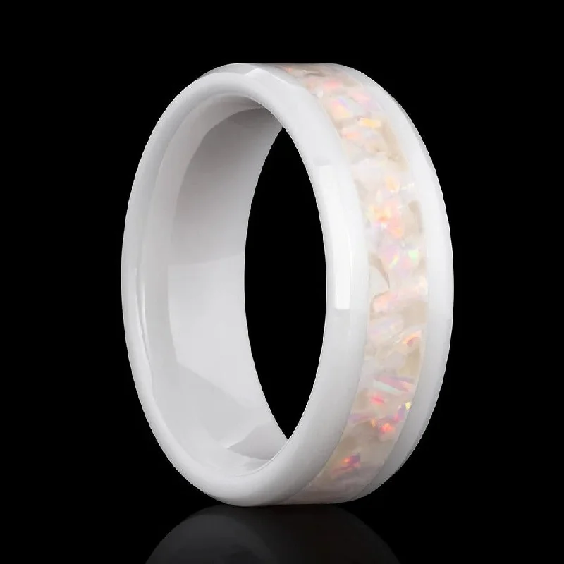 Exclusive Jewelry Offers – Sparkle For Less Cherry Blossom Opal Glowstone Ring