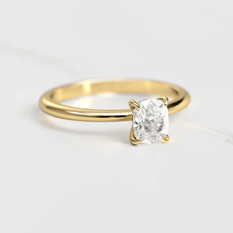 Celebrate With Sparkle – Jewelry Sale Now Live Cushion solitaire moissanite ring 1ct