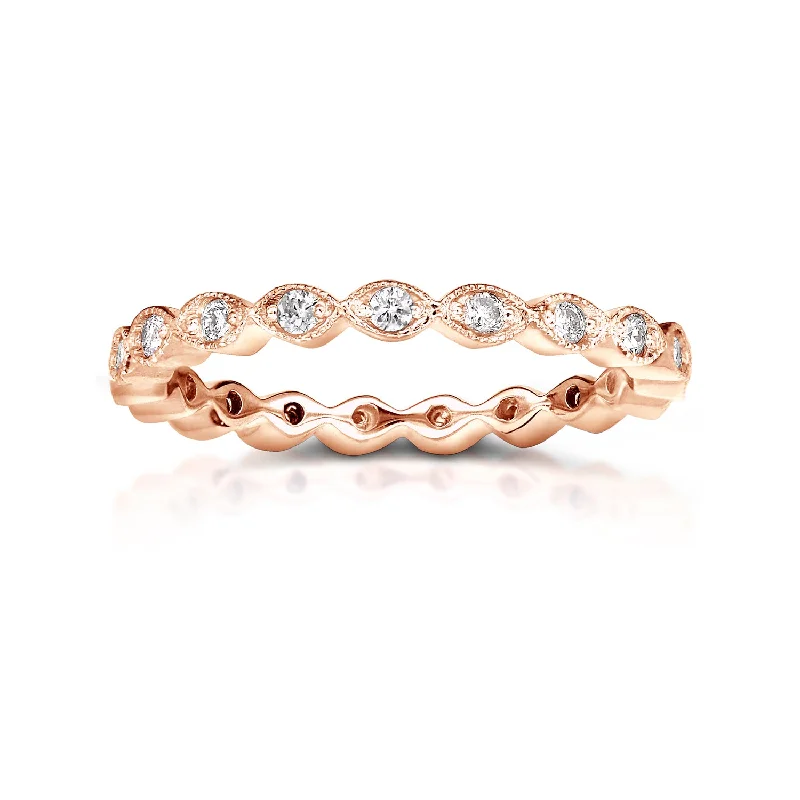 Personalized Jewelry Sale – Meaningful Gifts At Great Prices Eyelet Diamond Eternity Band