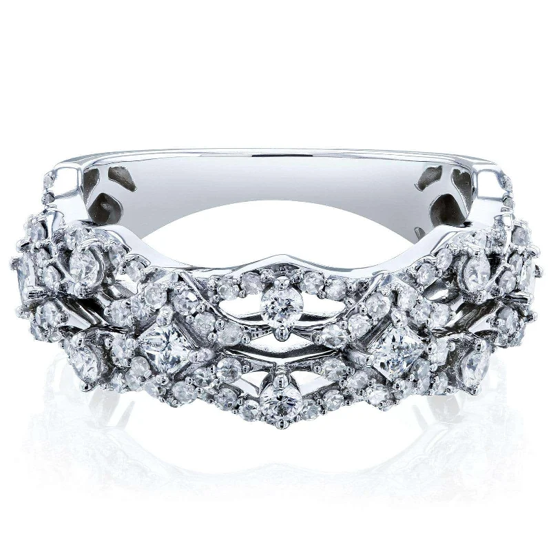 Fine Jewelry, Limited-Time Offers Available Diamond Fashion Band 2/3 Carats (CTW) in 10k White Gold