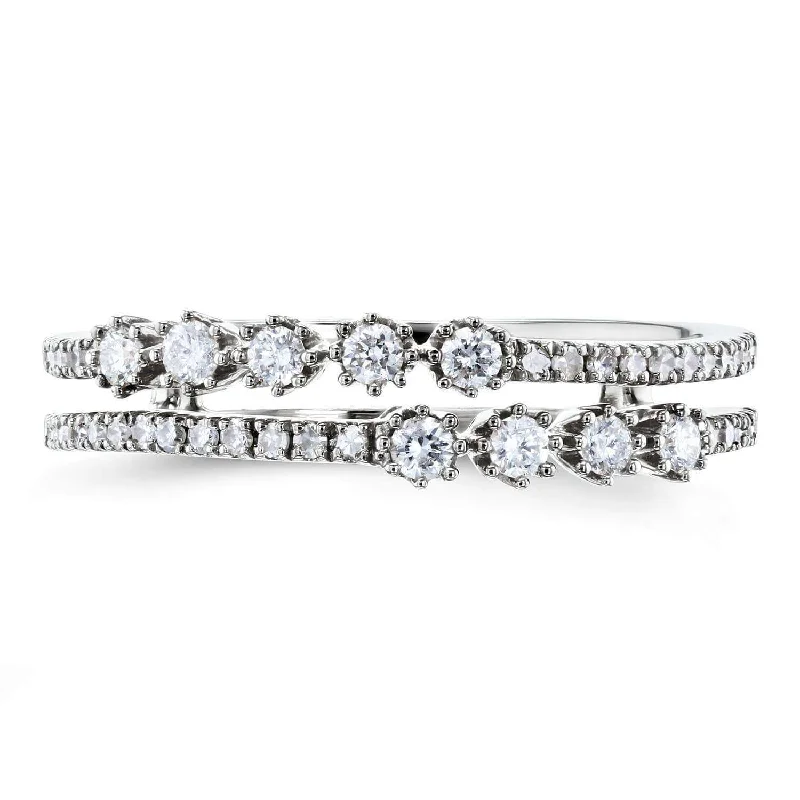 Must-Have Jewelry Pieces At Reduced Prices Starry Double Row Diamonds