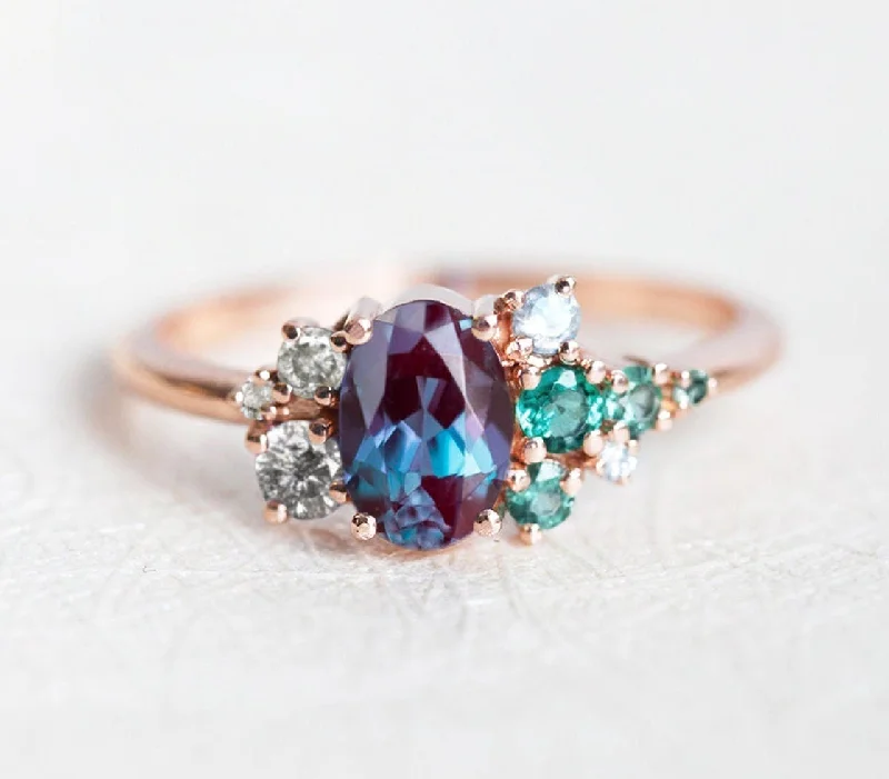 Must-Have Jewelry Pieces At Reduced Prices Spencer Oval Alexandrite Ring