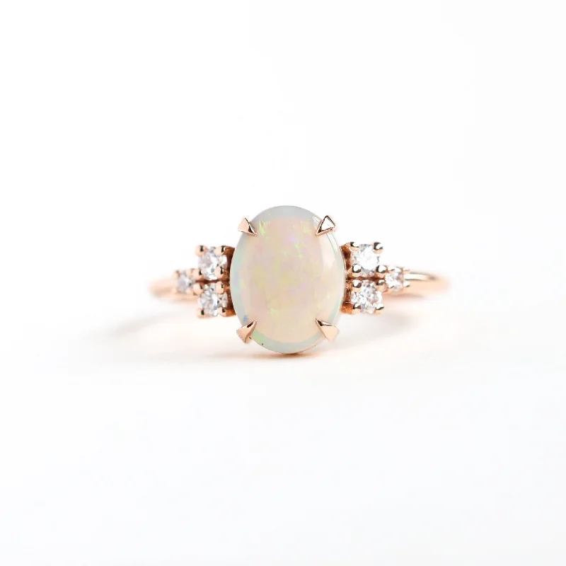 Exclusive Gemstone Jewelry Markdowns – Shop Now Omana Oval Opal Ring