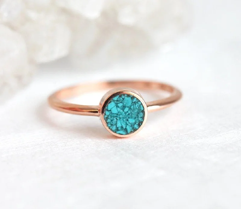 Shop Fine Jewelry With Exclusive Savings Round Turquoise Ring, Turquoise Engagement Ring