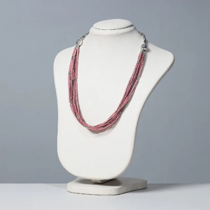 Ethnic Tribal Tibetan Beadwork Necklace from Himalayas