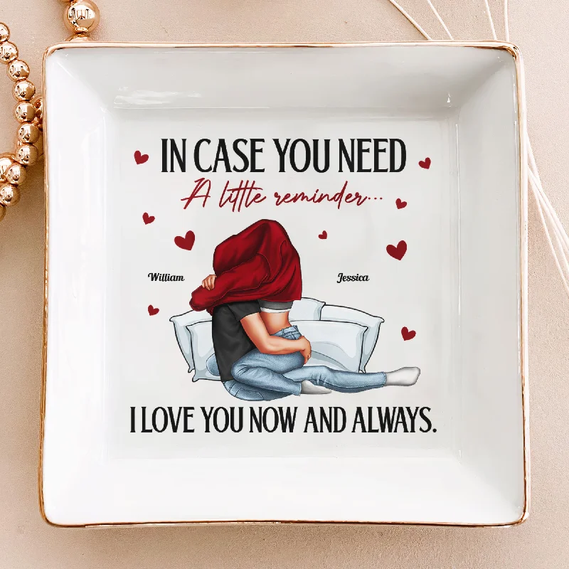 Chic, Trendy, And Affordable Jewelry Sale Anniversary Gifts For Women I Love You Now & Always - Personalized Jewelry Dish