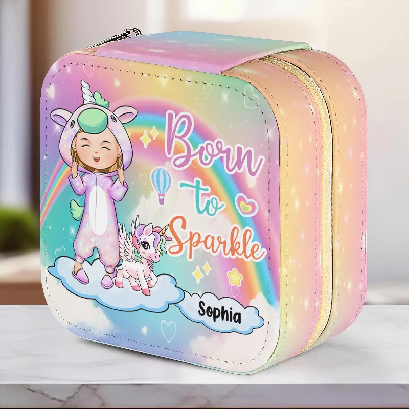 The Perfect Jewelry Piece At The Perfect Price Born To Sparkle - Personalized Jewelry Box