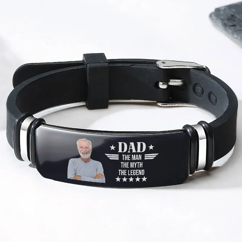 Fashion-Forward Jewelry At Incredible Prices Dad The Man The Myth The Legend - Personalized Photo Bracelet