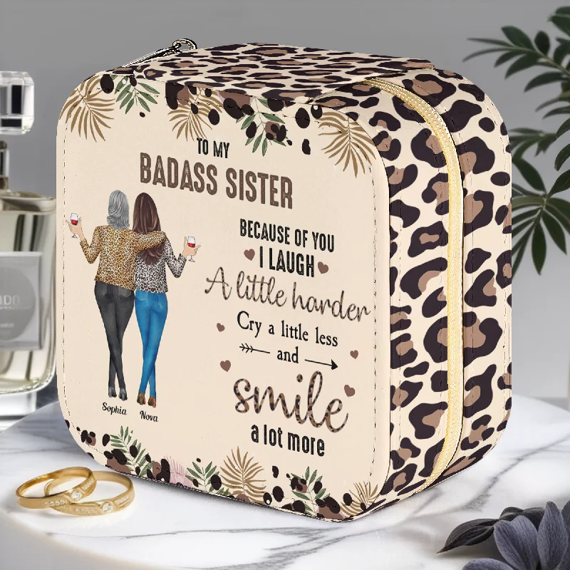 Flash Sale On Stunning Jewelry – Don't Miss Out Friendship Because Of You I Laugh A Little Harder - Personalized Jewelry Box