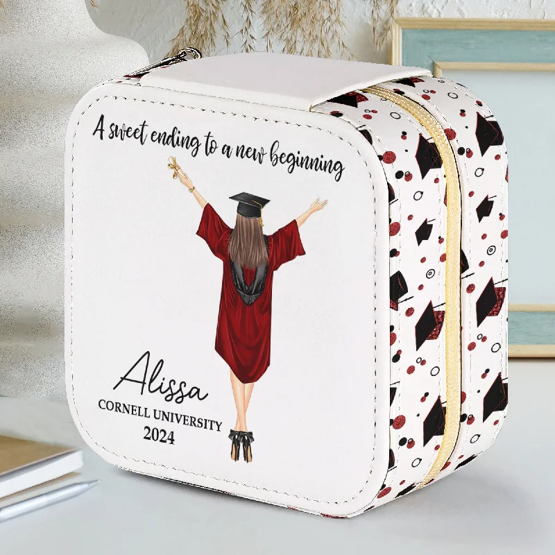 Buy More, Save More On Stunning Jewelry Designs Graduation Gift For Girl - Personalized Jewelry Box