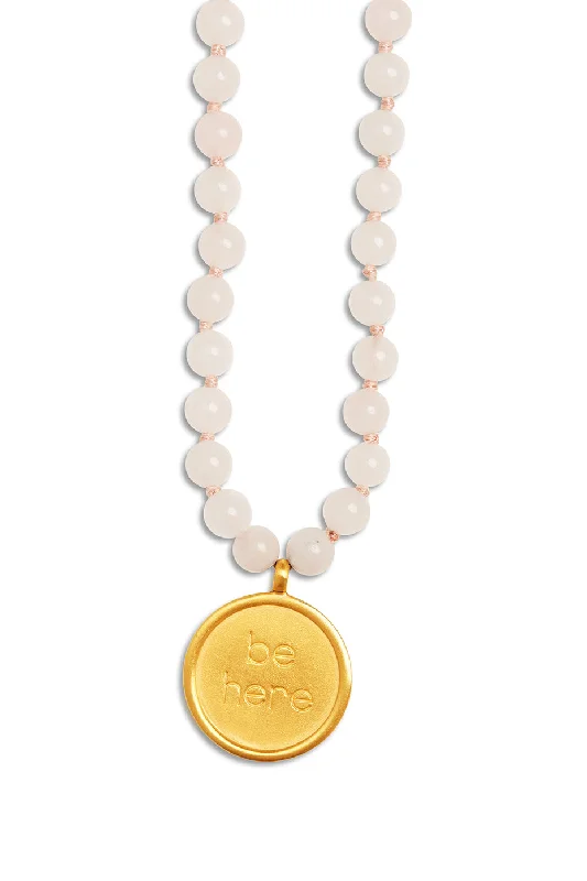 Trending Jewelry Now At Unbeatable Prices Rose Quartz Mala Necklace