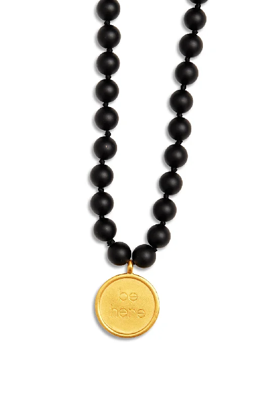 Flash Sale On Elegant Jewelry – Don't Miss Out Black Onyx Mala Necklace