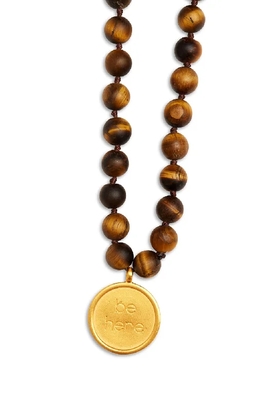 Affordable Luxury Jewelry – Style At A Great Price Tiger’s Eye Mala Necklace