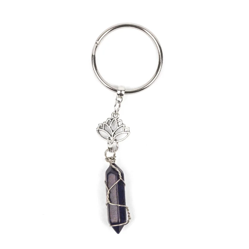 Once-A-Year Jewelry Deals – Shop Before They’Re Gone Keyring - Lotus & Blue Sandstone