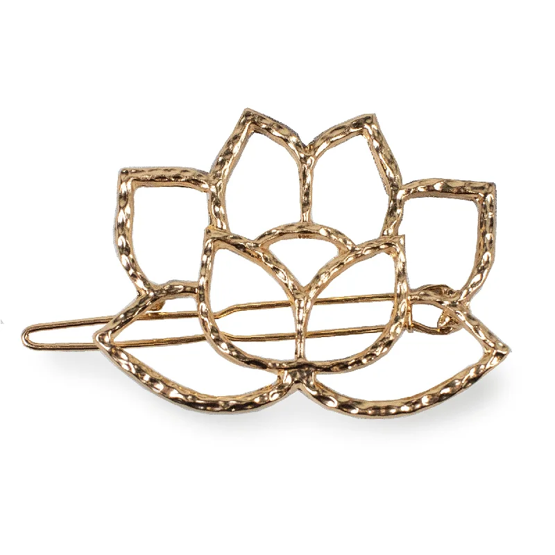 Upgrade Your Jewelry Collection For Less Lotus Flower Hair Clip