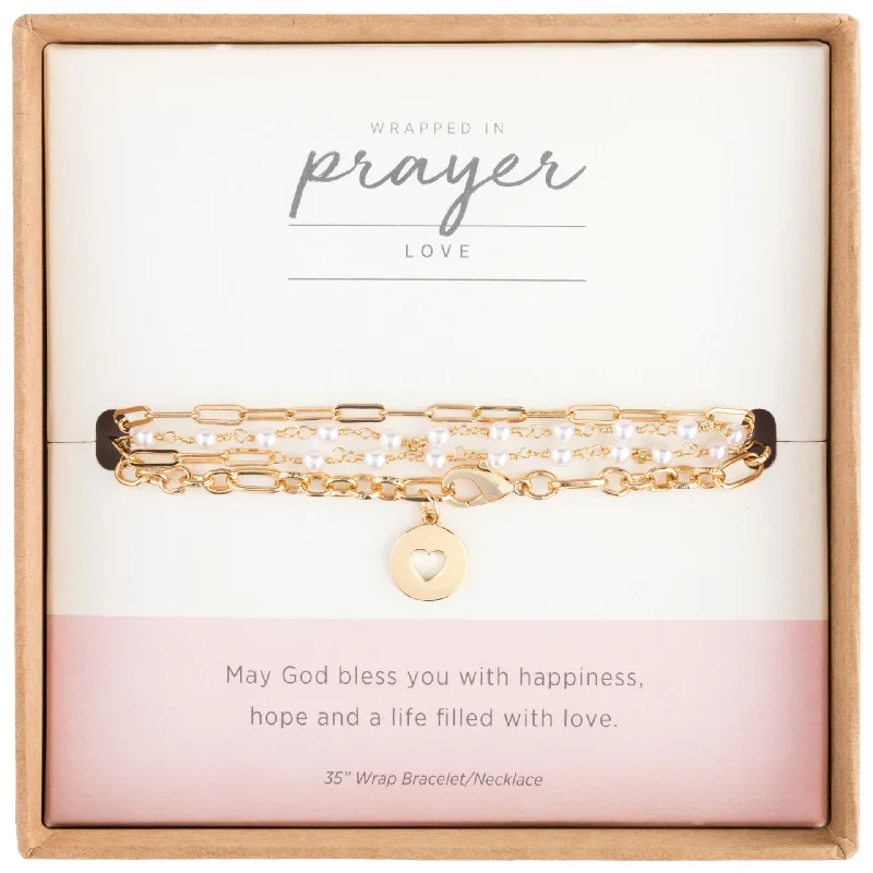 Love Wrapped in Prayer 2-in-1 Necklace/Bracelet