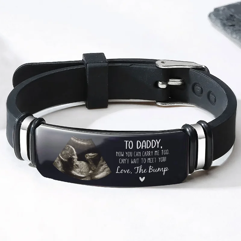 Elegant Jewelry At Unbeatable Offers – Shop Before It's Gone Now You Can Carry Me Too From Bump - Personalized Photo Bracelet