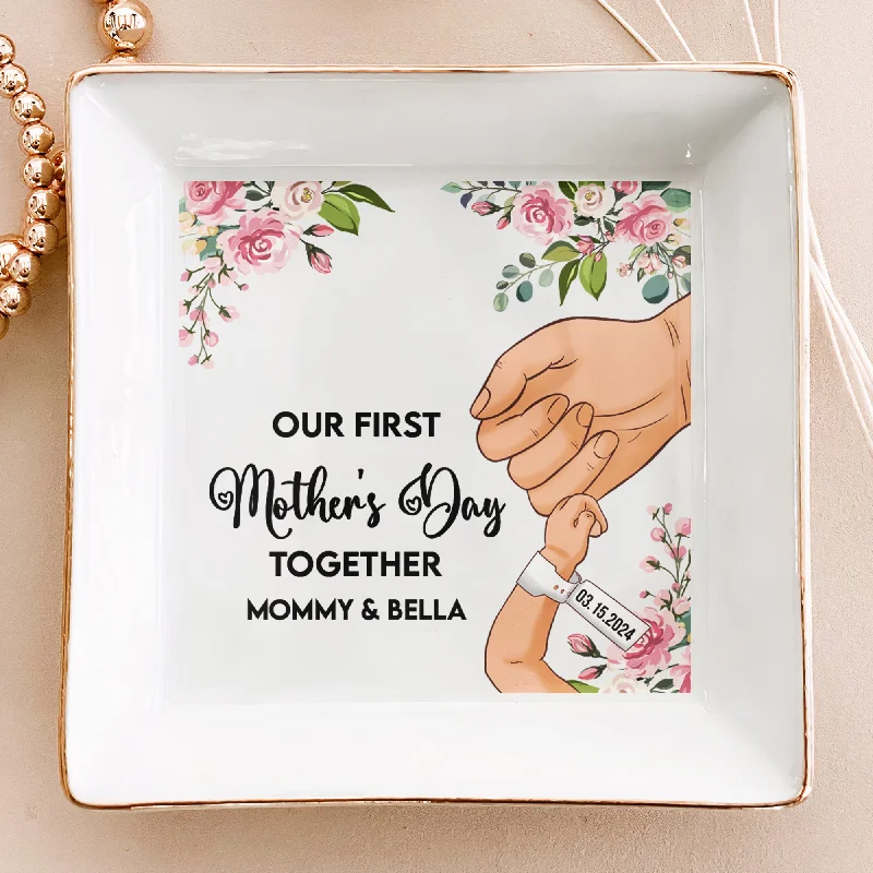 Elegant Jewelry, Exclusive Prices – Shop Now Our First Mother's Day Together - Personalized Jewelry Dish