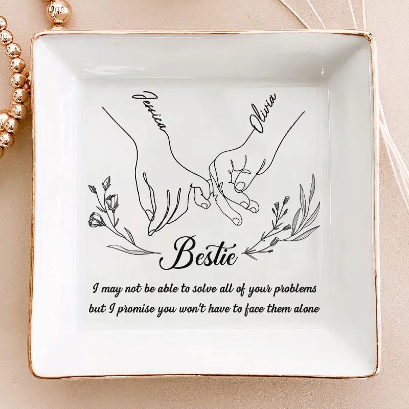 Trending Jewelry Styles Now At Limited-Time Discounts Pinky Promise Friendship Forever - Personalized Jewelry Dish