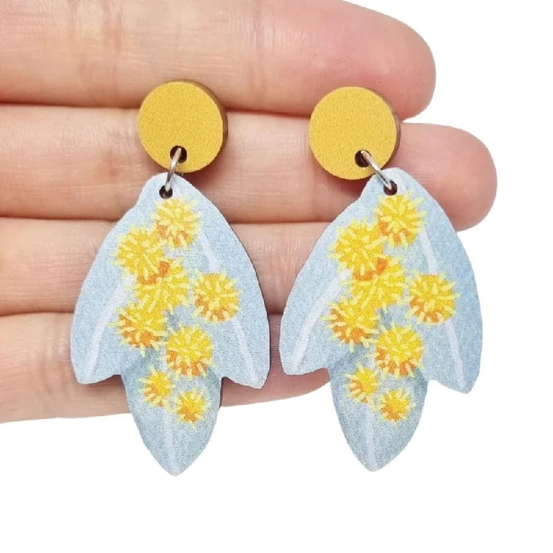 Get The Sparkle You Love At Prices You Adore Pixie Nut & Co Silver Wattle Earrings