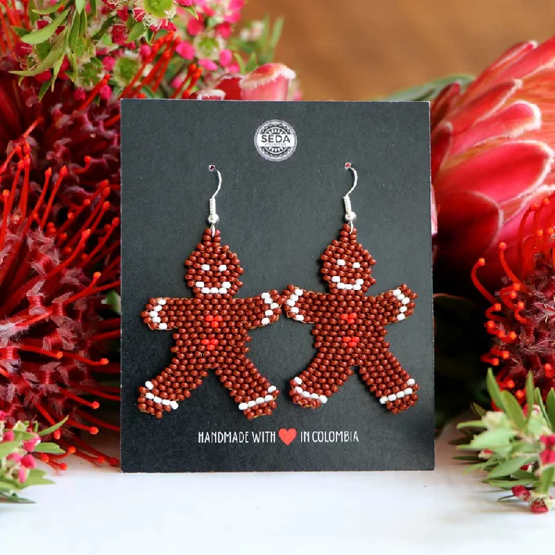 Shop High-Quality Jewelry At Jaw-Dropping Discounts SEDA Collective Gingerbread Earrings