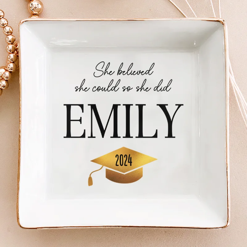 Unmissable Discounts On Timeless Jewelry Pieces She Believed She Could So She Did - Personalized Jewelry Dish