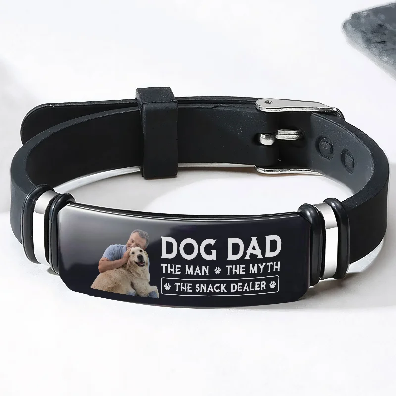 Jewelry Sale – Exclusive Styles At Lower Prices The Man The Myth The Snack Dealer - Personalized Photo Bracelet