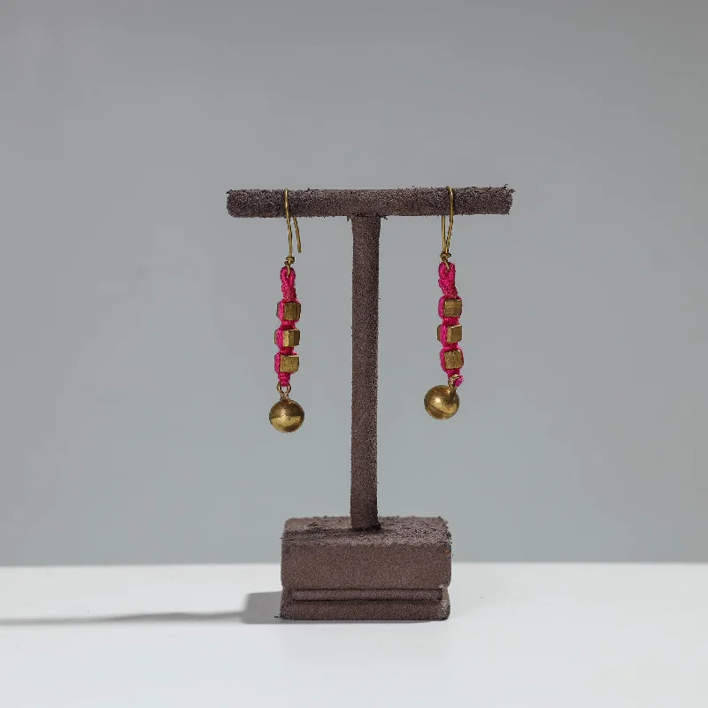 Tribal Odisha Dokra Thread Work Earrings 109