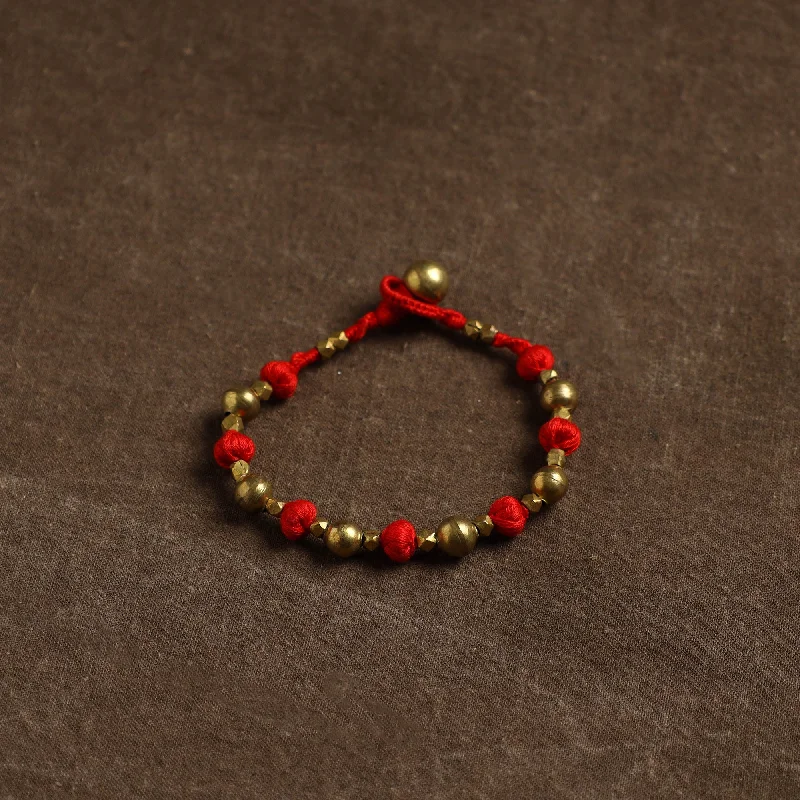 Sparkle In Style With Our Best Jewelry Deals Tribal Odisha Dokra Threadwork Handmade Anklet 123