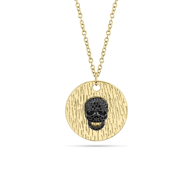 Jewelry Sale Alert – Shop Timeless Elegance Today Black Diamond Skull Pendant