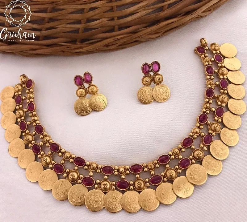 Luxury Jewelry Without The Luxury Price Tag Gold Plated colored stone Necklace set 9545N