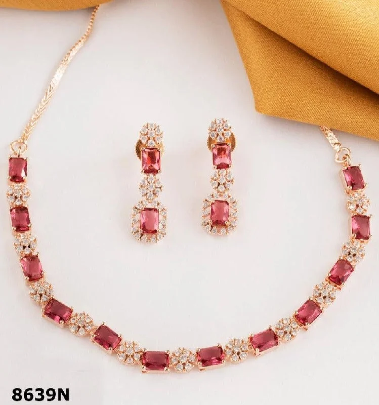 Affordable Elegance – Special Jewelry Sale Now Live Premium gold plated Multicolor necklace set jewelr