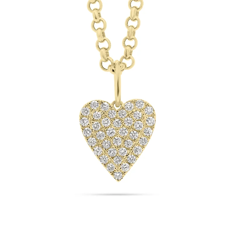 Jewelry Sale – Exclusive Styles At Lower Prices Full Cut Diamond Classic Heart Pendant