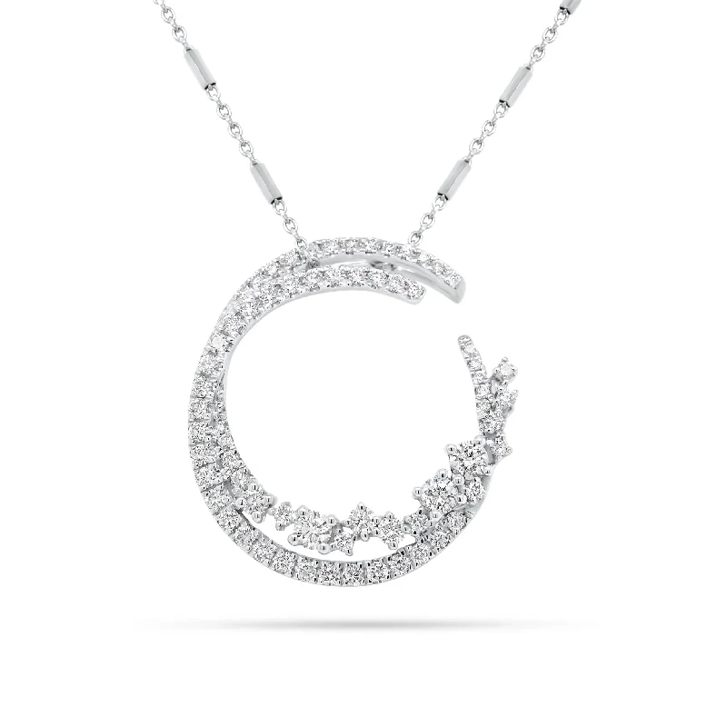 High-End Jewelry, Now More Affordable Than Ever Diamond Overlapping Circles Pendant