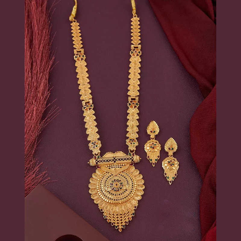 Bestselling Jewelry At Special Promotional Rates Kalpna Sales Gold Plated Meenakari Necklace Set