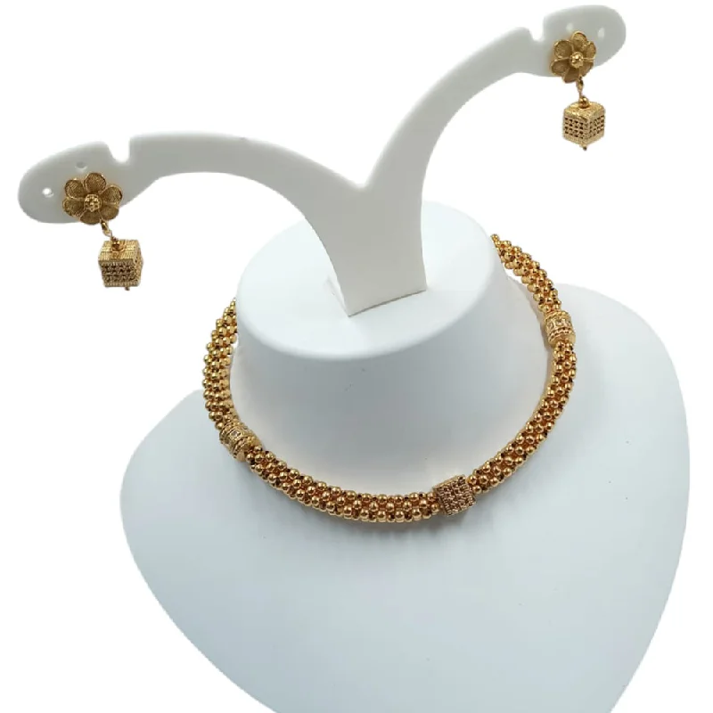 Celebrate With Sparkle – Jewelry Sale Now Live Padmawati Bangles Gold Plated Pota Stone And Pearls Choker Necklace Set