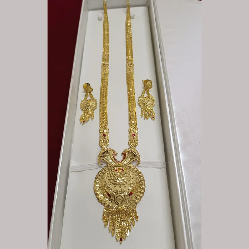 Limited-Time Offer On Elegant Jewelry Pieces Pari Art Jewellery Forming Long Necklace Set