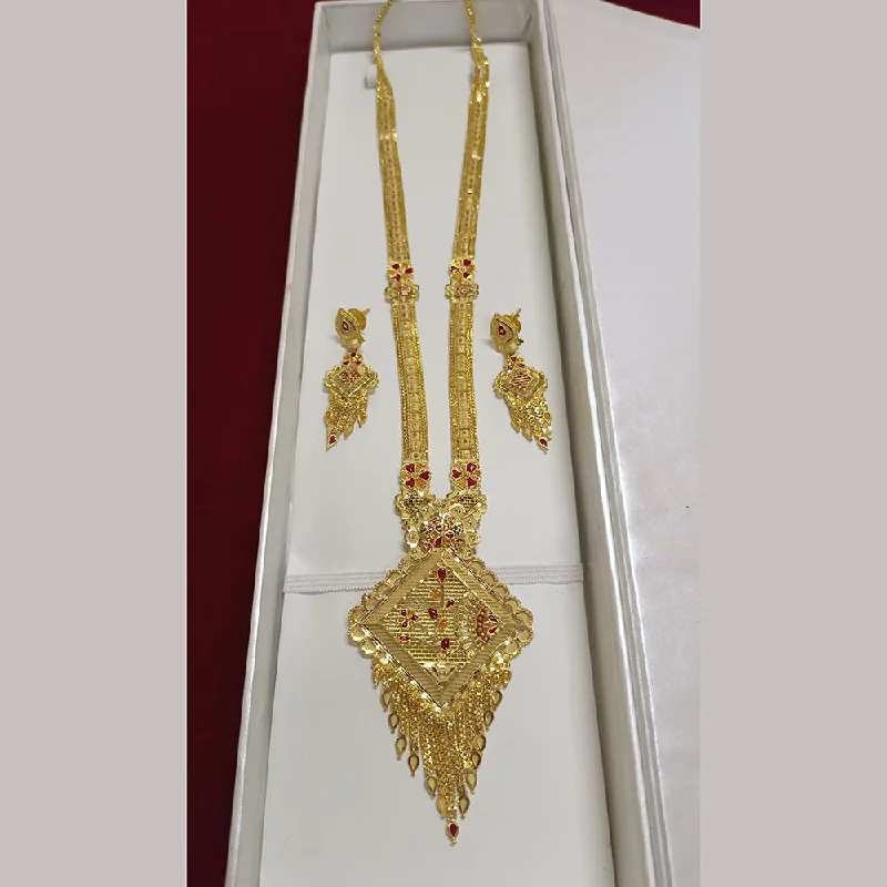 Luxury Jewelry At Unbeatable Discounts Pari Art Jewellery Forming Long Necklace Set