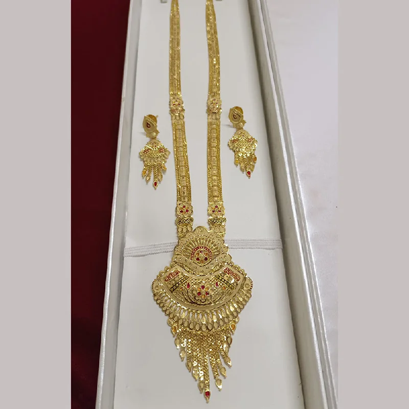 Limited-Stock Jewelry Sale – Once It's Gone, It's Gone Pari Art Jewellery Forming Long Necklace Set