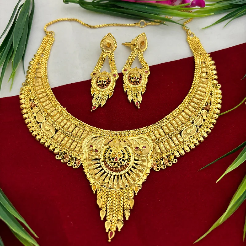 Grab Your Favorite Jewelry At The Lowest Prices Pari Art Jewellery Forming Necklace Set