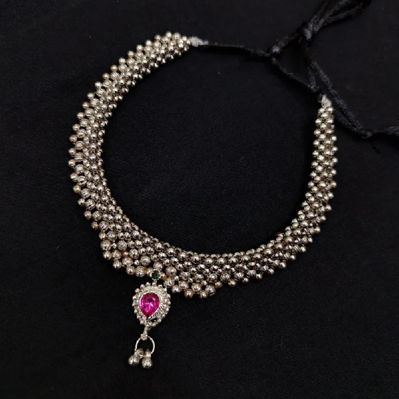 Stunning Jewelry Pieces At The Lowest Prices Ever Pooja Bangles Oxidised Plated Choker Necklace Set