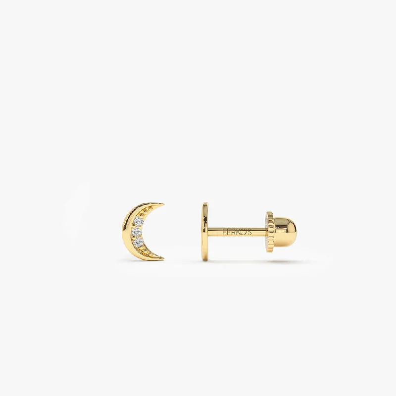 Bestselling Jewelry At Special Promotional Rates 14k Crescent Moon Helix Piercing