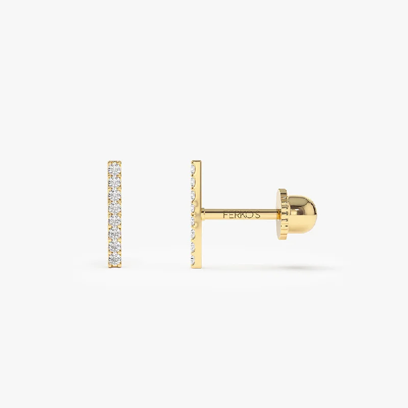 Grab Your Favorite Jewelry At The Lowest Prices 14k Diamond Bar Helix Piercing