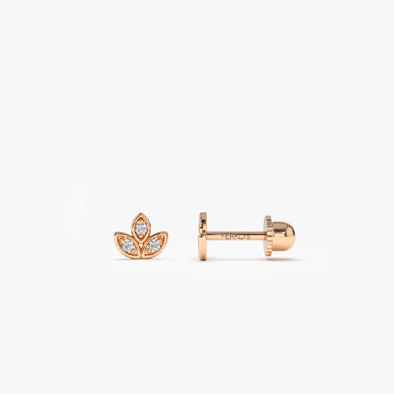 14K Rose Gold