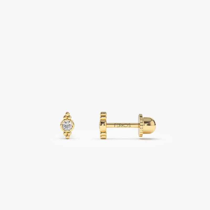 Exclusive Jewelry Offers – Shine For Less 14k Six Dot Diamond Helix Piercing