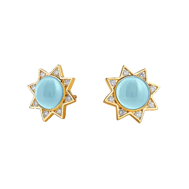 Beautiful Jewelry, Breathtaking Discounts – Hurry In Cabochon Star Studs